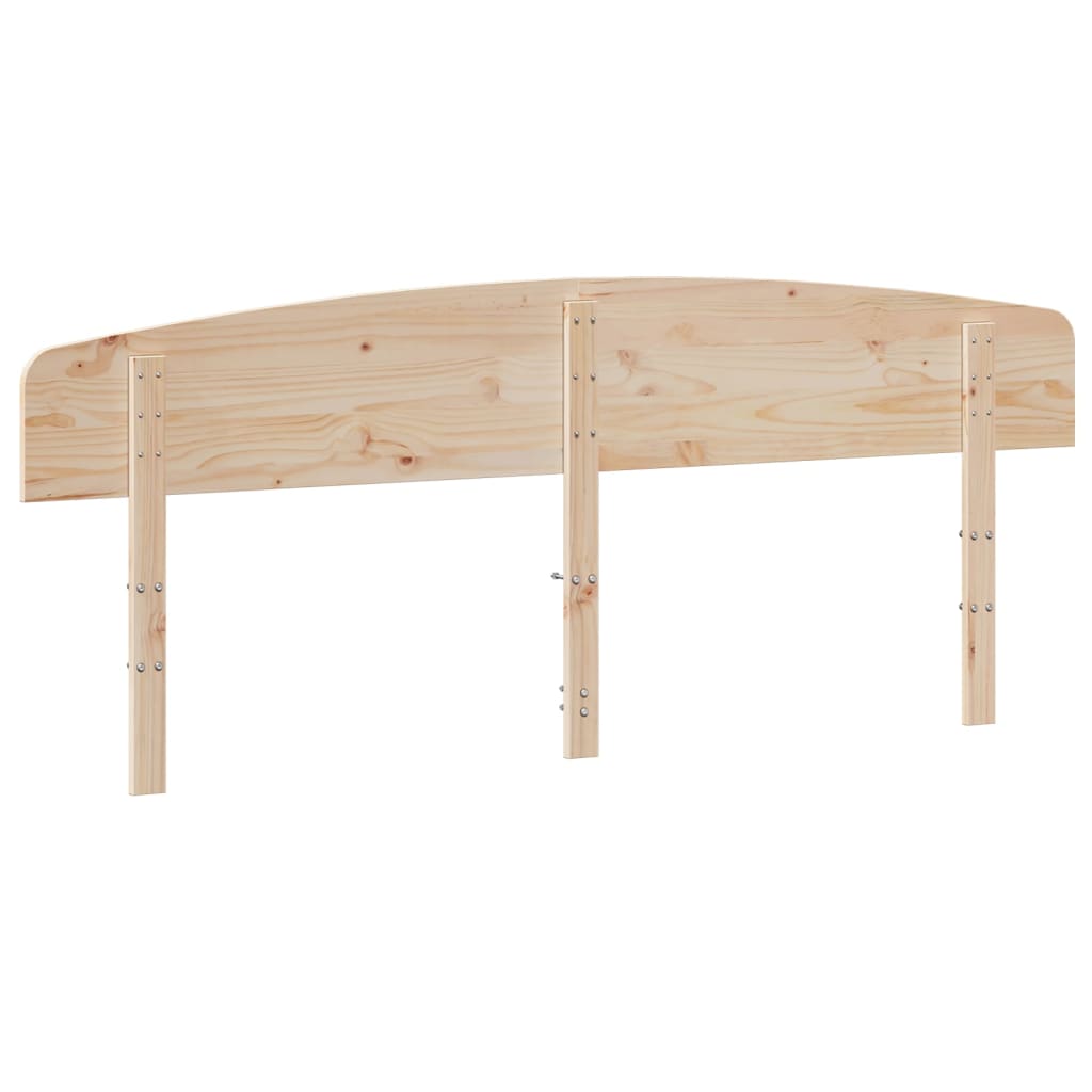 tömör fenyőfa fejtámla 200 cm