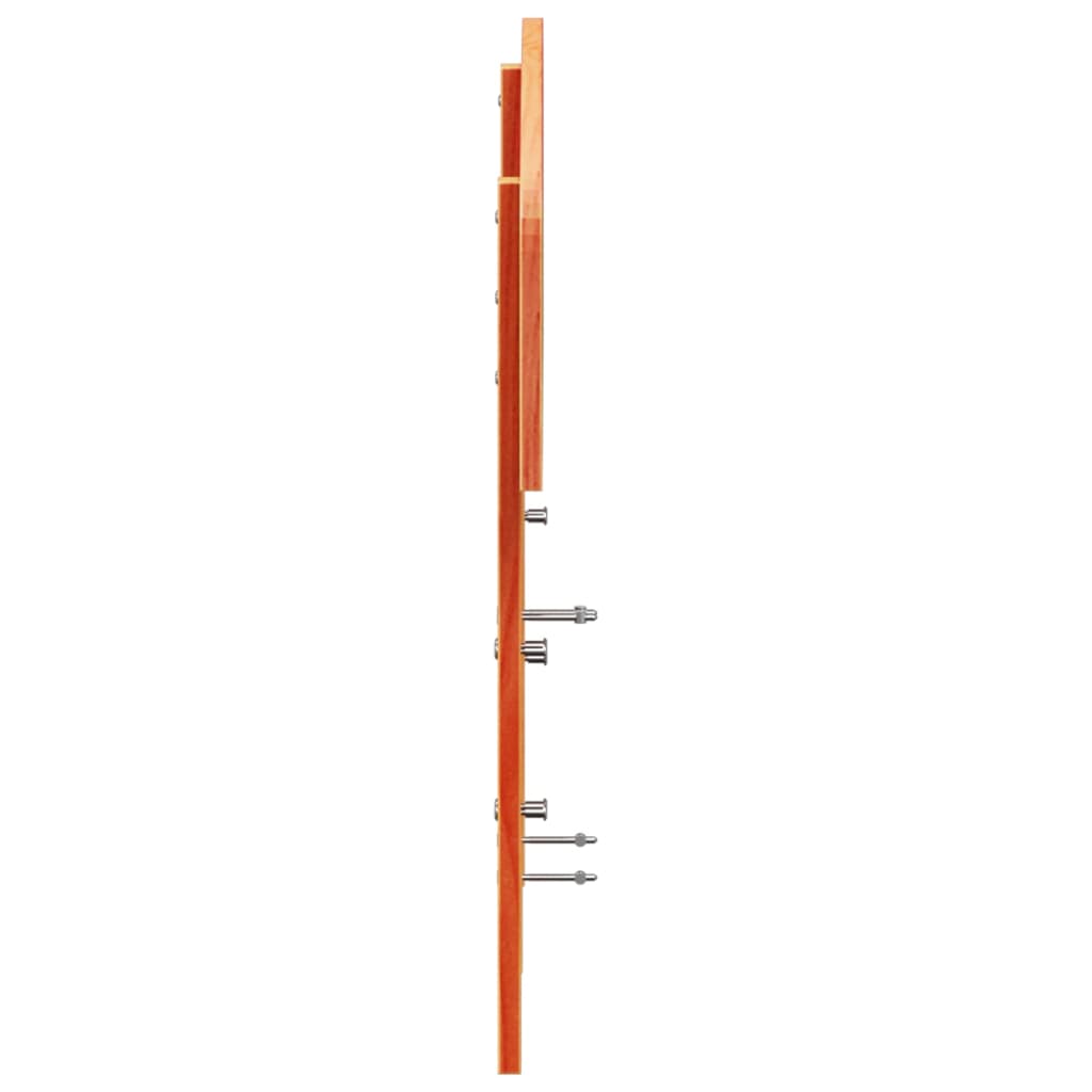 viaszbarna tömör fenyőfa fejtámla 160 cm