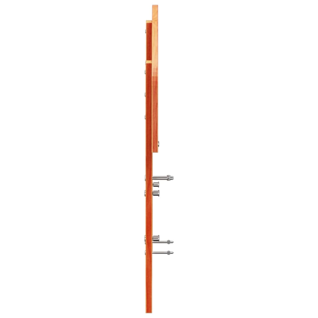 viaszbarna tömör fenyőfa fejtámla 135 cm