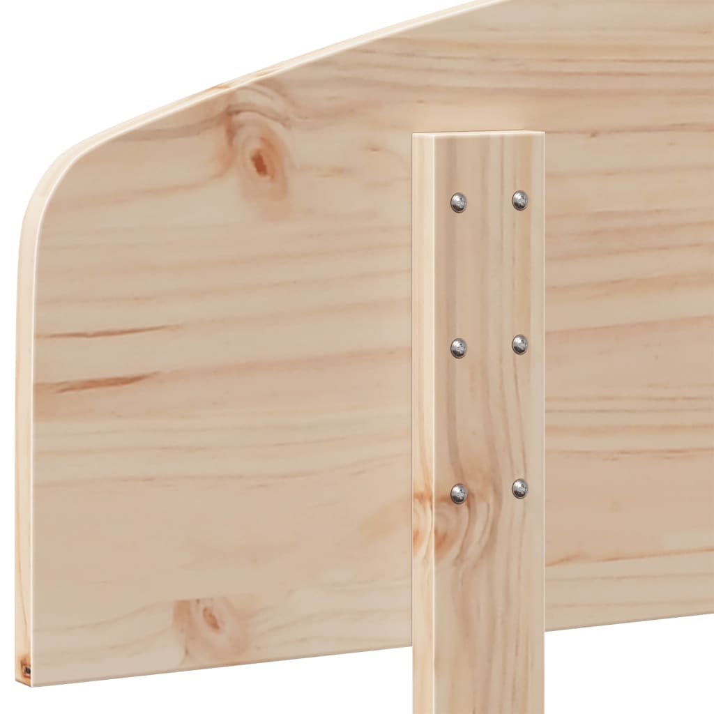 tömör fenyőfa fejtámla 90 cm