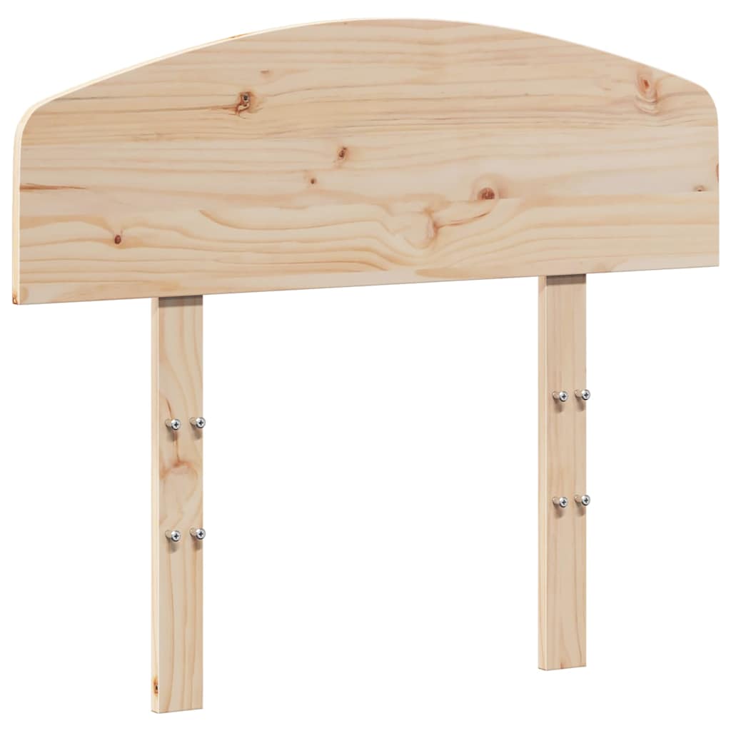tömör fenyőfa fejtámla 75 cm