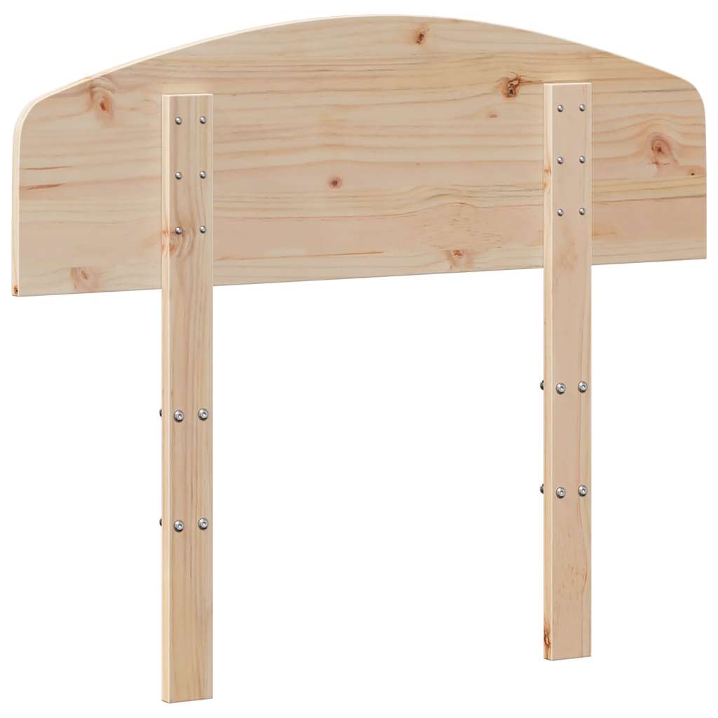 tömör fenyőfa fejtámla 75 cm
