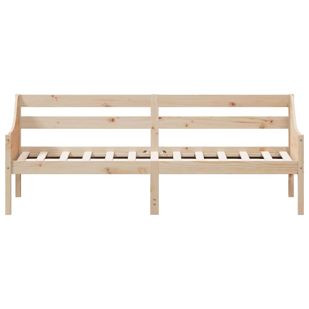 tömör fenyőfa kanapéágy matrac nélkül 80 x 200 cm