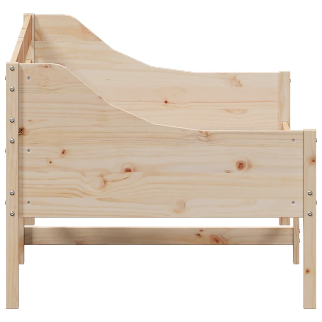 tömör fenyőfa kanapéágy matrac nélkül 80 x 200 cm