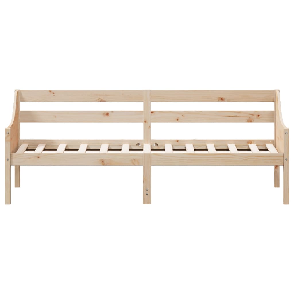 tömör fenyőfa kanapéágy matrac nélkül 90 x 200 cm