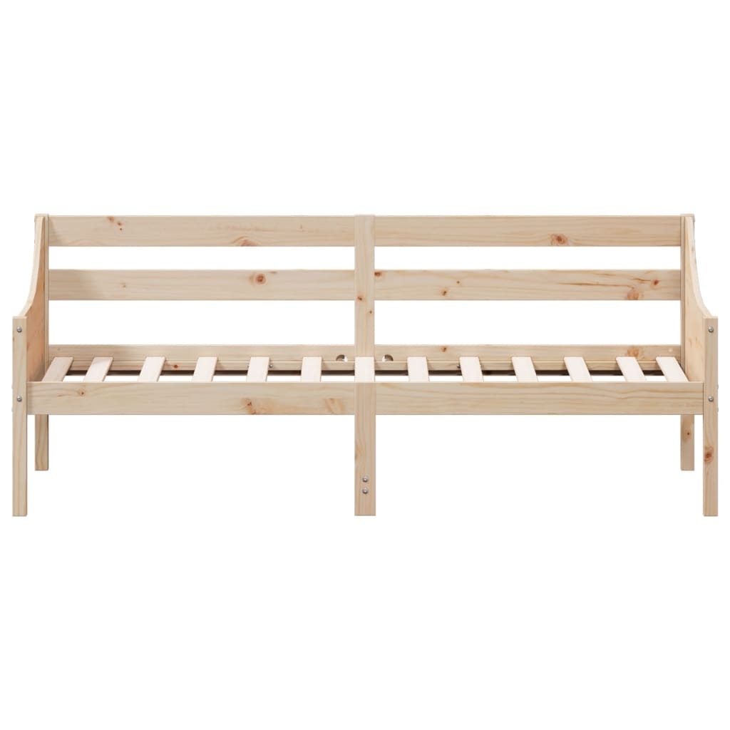 tömör fenyőfa kanapéágy matrac nélkül 90 x 190 cm