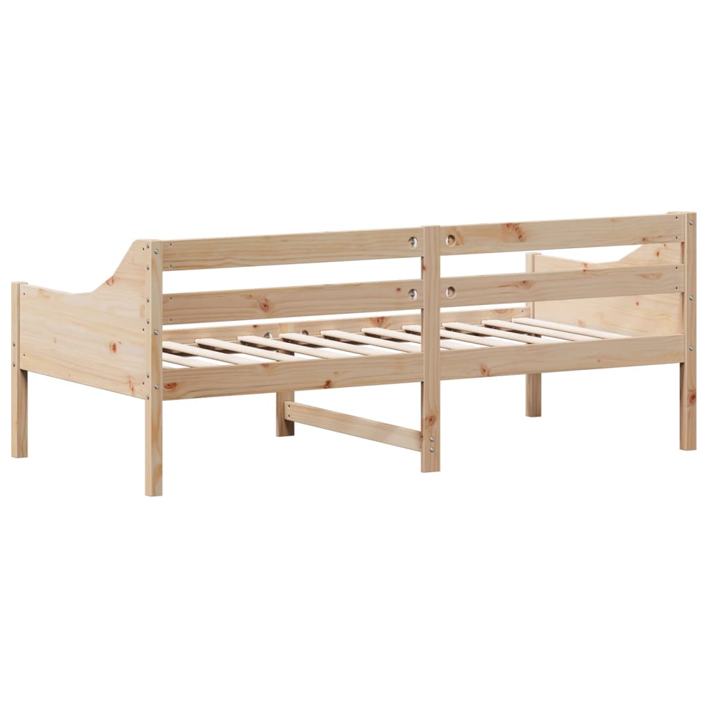 tömör fenyőfa kanapéágy matrac nélkül 90 x 190 cm
