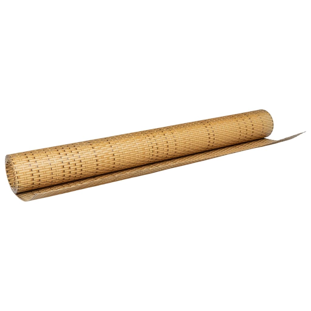 világosbarna polyrattan erkélyparaván 300 x 80 cm