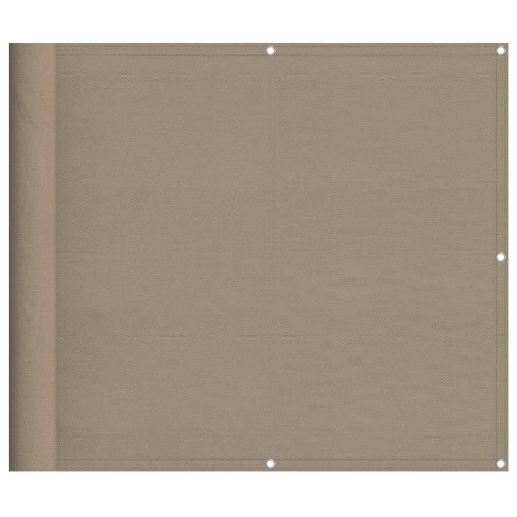 tópszínű erkélyparaván 100% oxford poliészter 90 x 700 cm