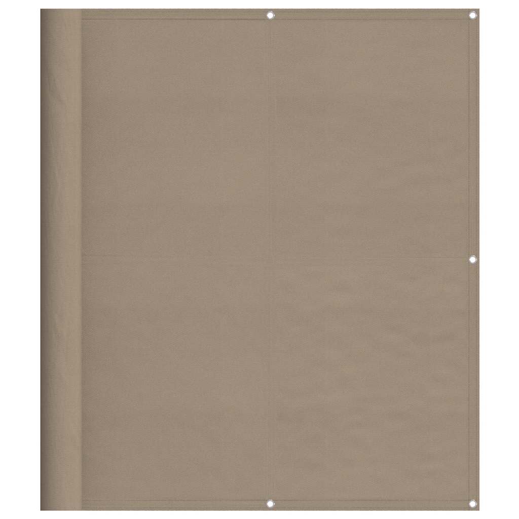 tópszínű 100% oxford poliészter erkélyparaván 120 x 1000 cm