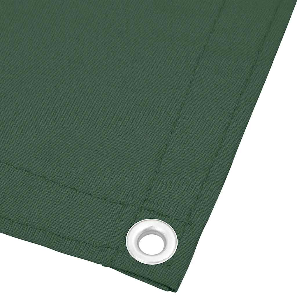 sötétzöld 100% oxford poliészter erkélyparaván 90 x 800 cm