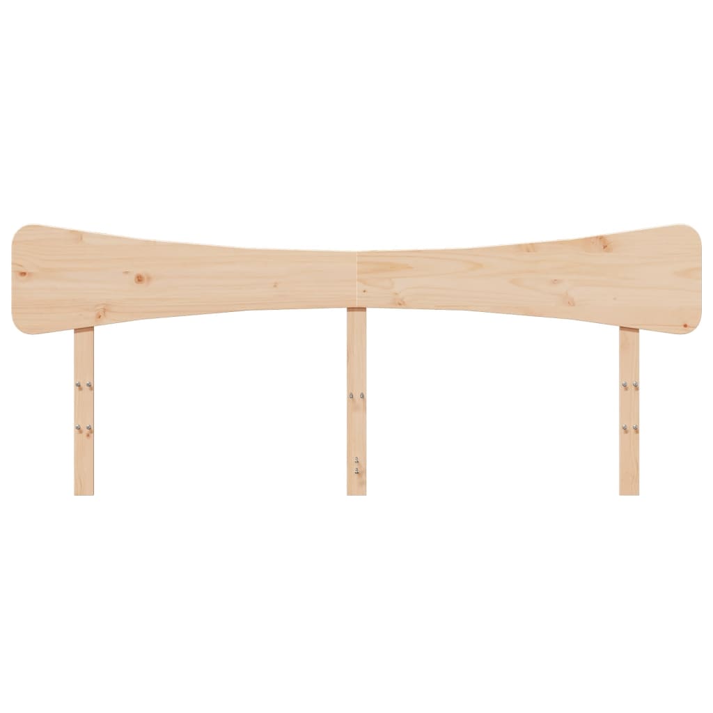 tömör fenyőfa fejtámla 200 cm
