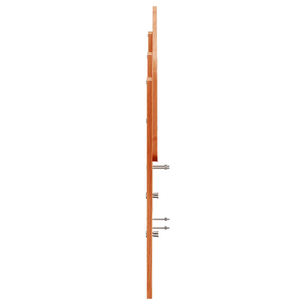viaszbarna tömör fenyőfa fejtámla 160 cm
