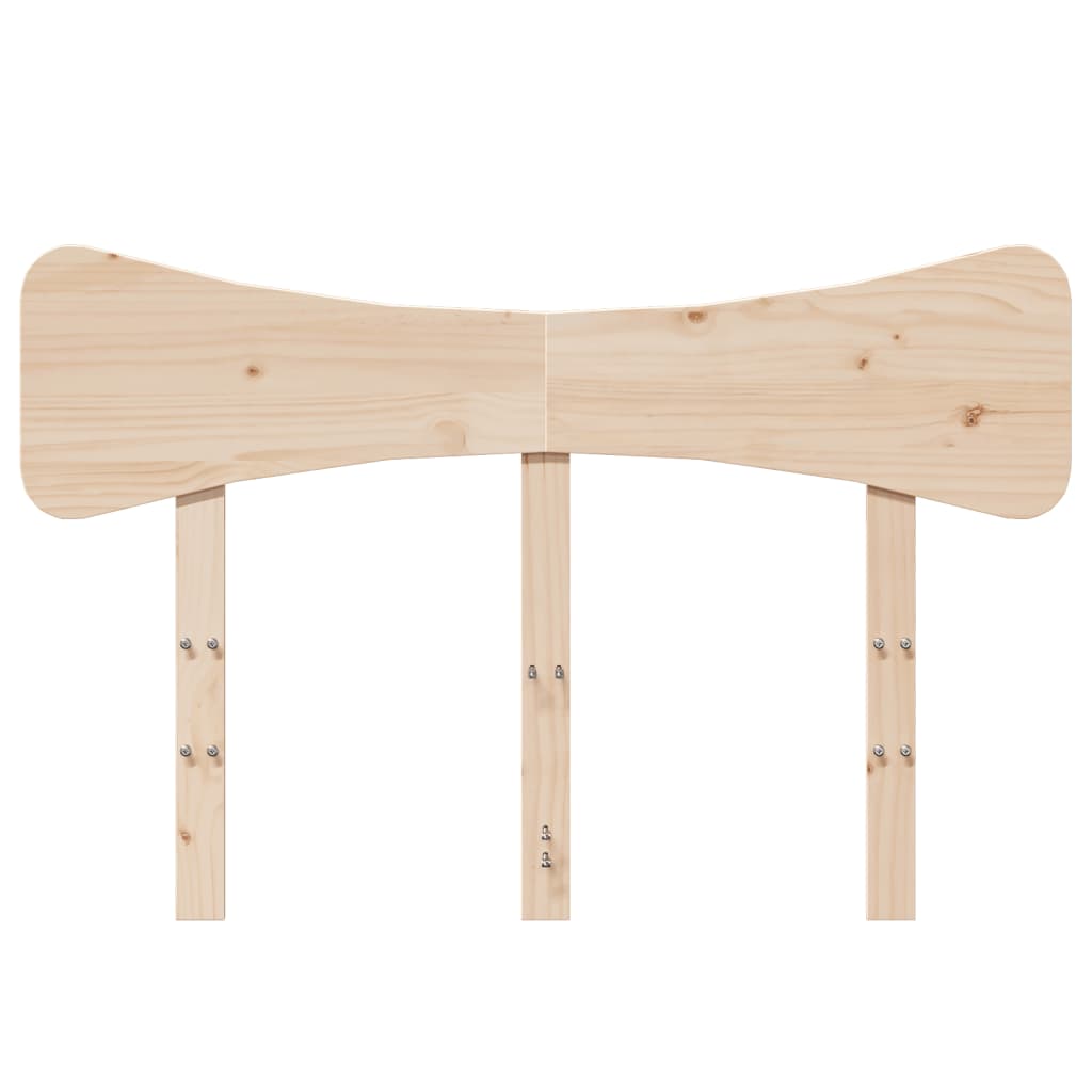 tömör fenyőfa fejtámla 135 cm