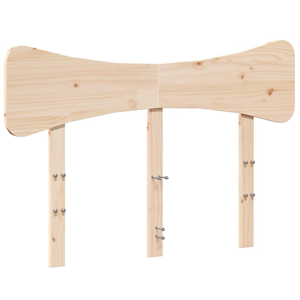 tömör fenyőfa fejtámla 120 cm
