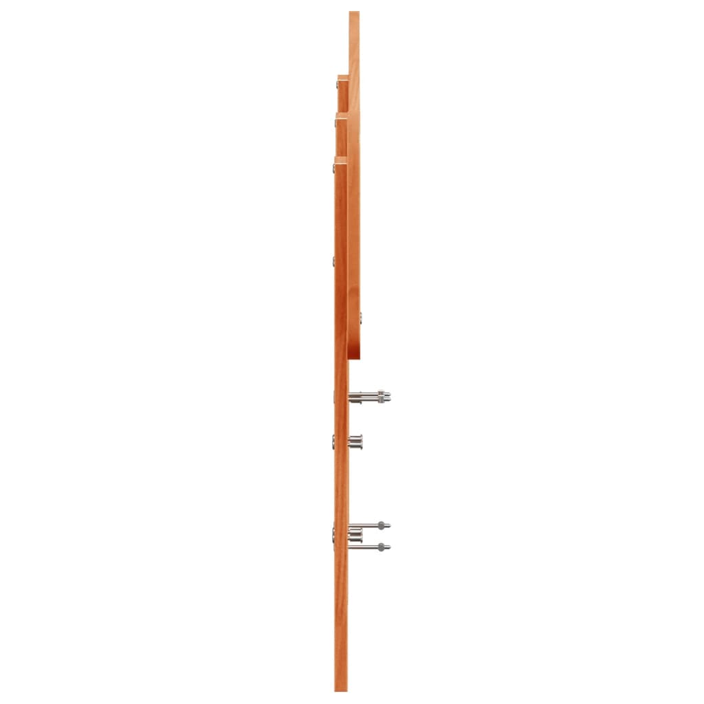 viaszbarna tömör fenyőfa fejtámla 120 cm
