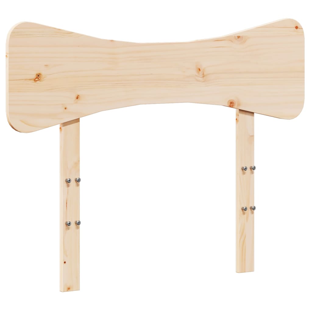 tömör fenyőfa fejtámla 100 cm