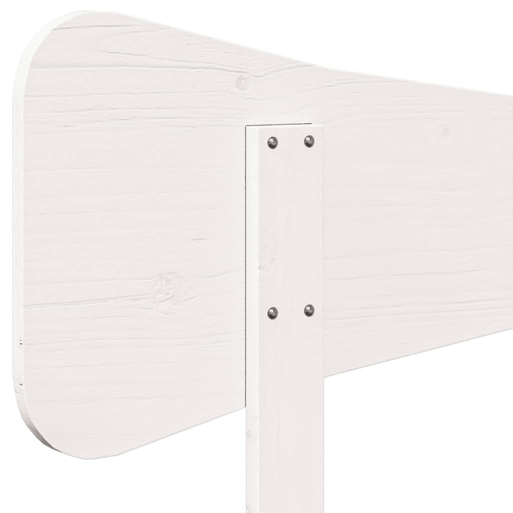 fehér tömör fenyőfa fejtámla 100 cm