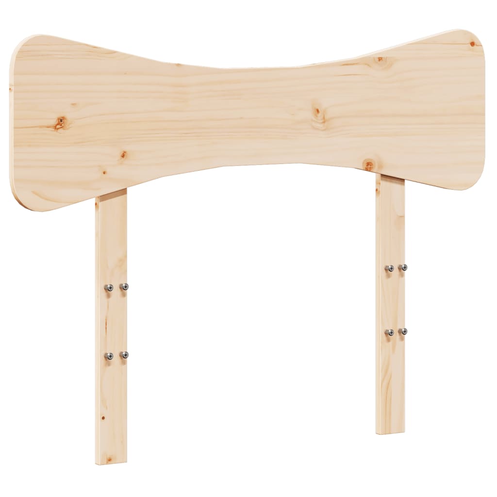 tömör fenyőfa fejtámla 90 cm
