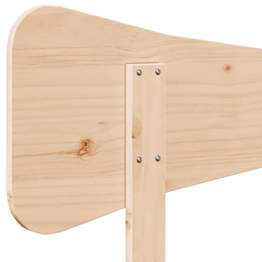 tömör fenyőfa fejtámla 90 cm