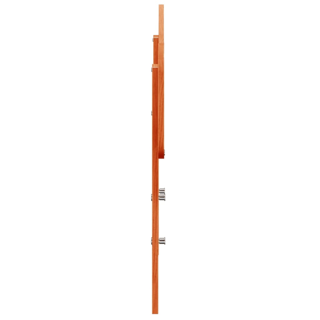 viaszbarna tömör fenyőfa fejtámla 90 cm
