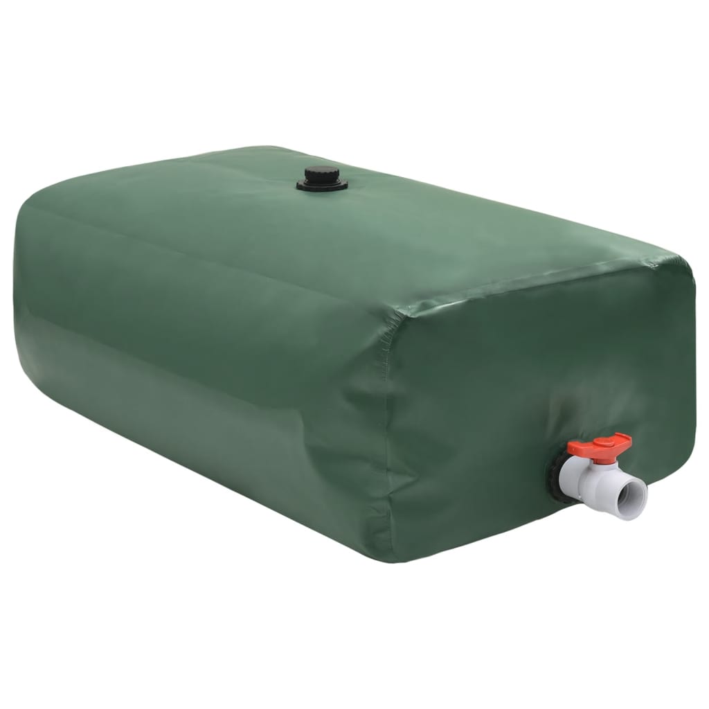 összecsukható PVC víztartály csappal 500 L