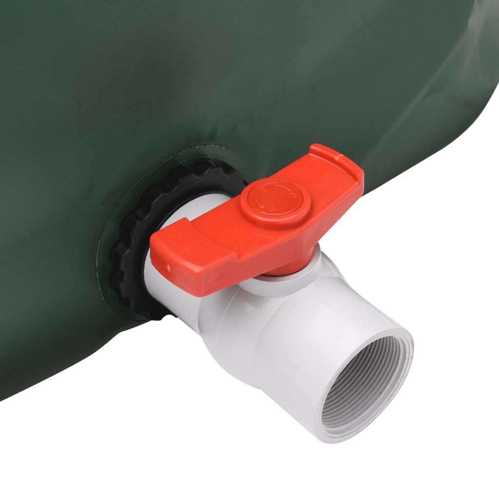 összecsukható PVC víztartály csappal 500 L