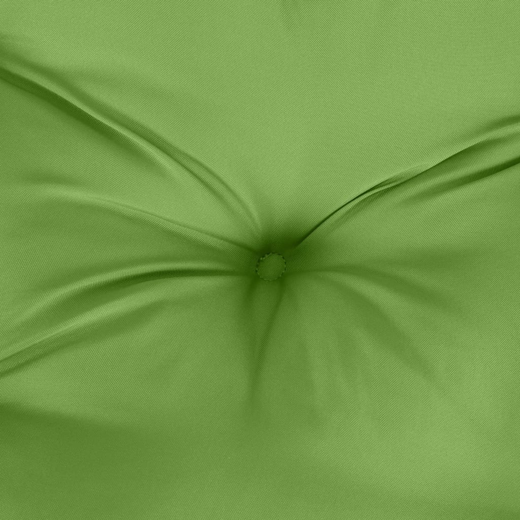 4 db melange zöld szövet magas háttámlájú székpárna 120x50x7 cm