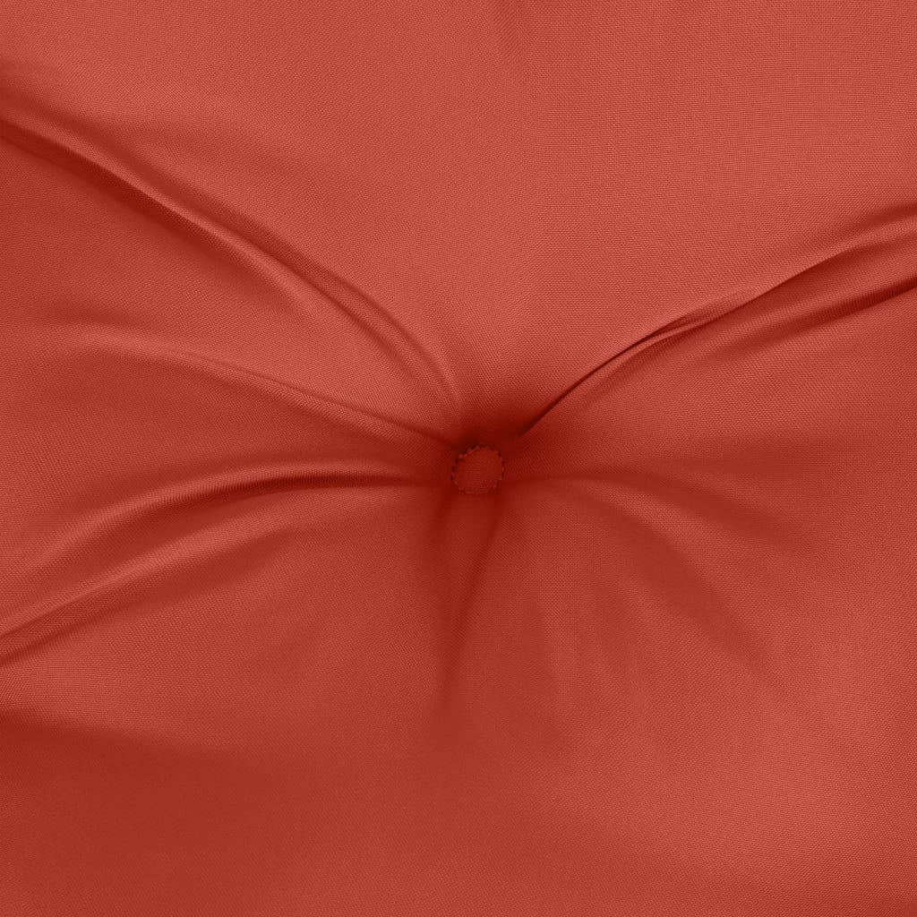 6 db melange piros szövet magas háttámlájú székpárna 120x50x7cm