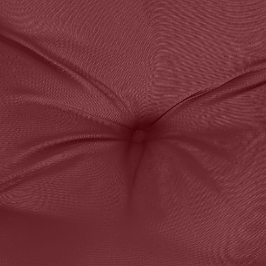 4 db melange bordó szövet magas háttámlájú székpárna 120x50x7cm