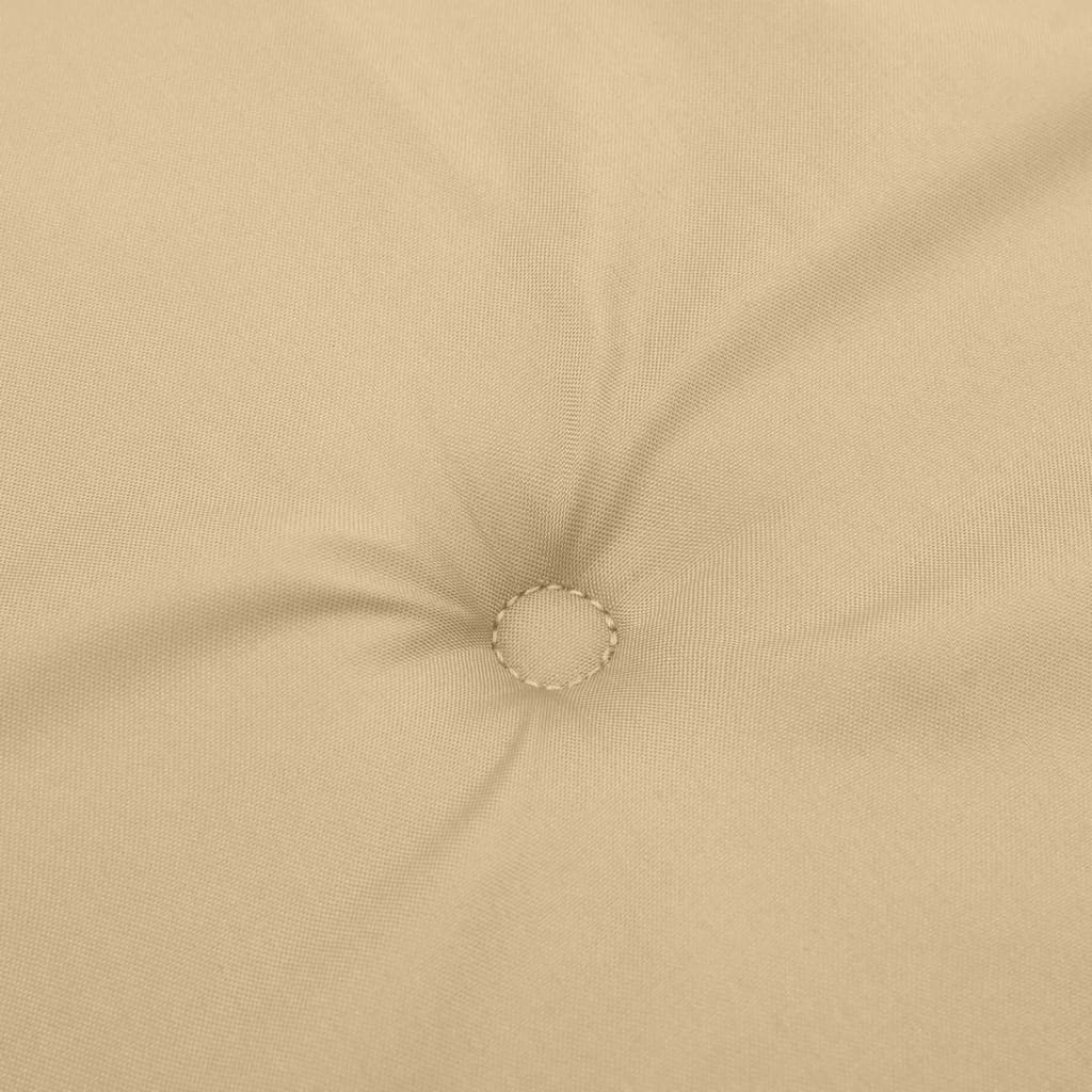 4 db melange bézs szövet magas háttámlájú székpárna 120x50x4 cm