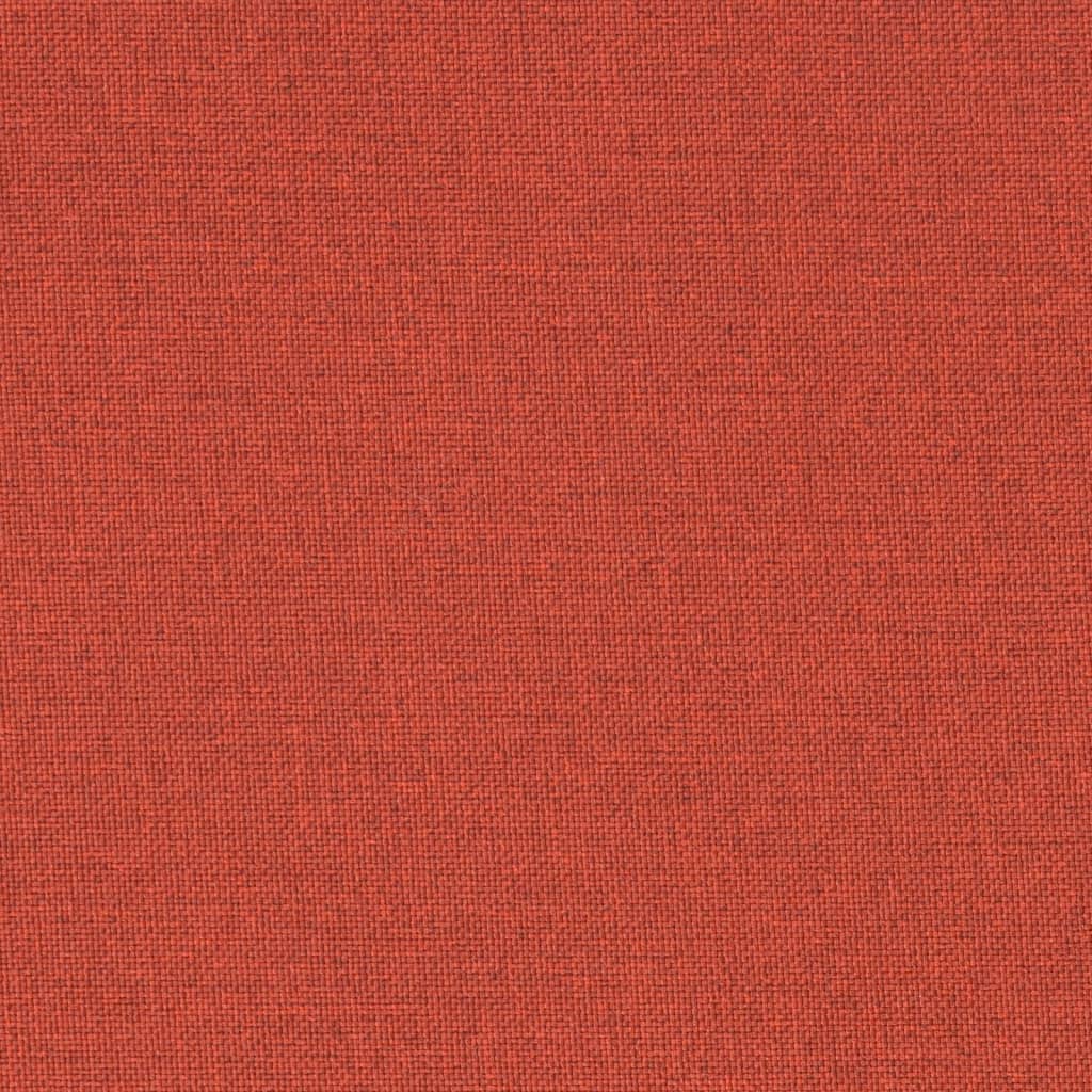 6 db melange piros szövet magas háttámlájú székpárna 120x50x4cm