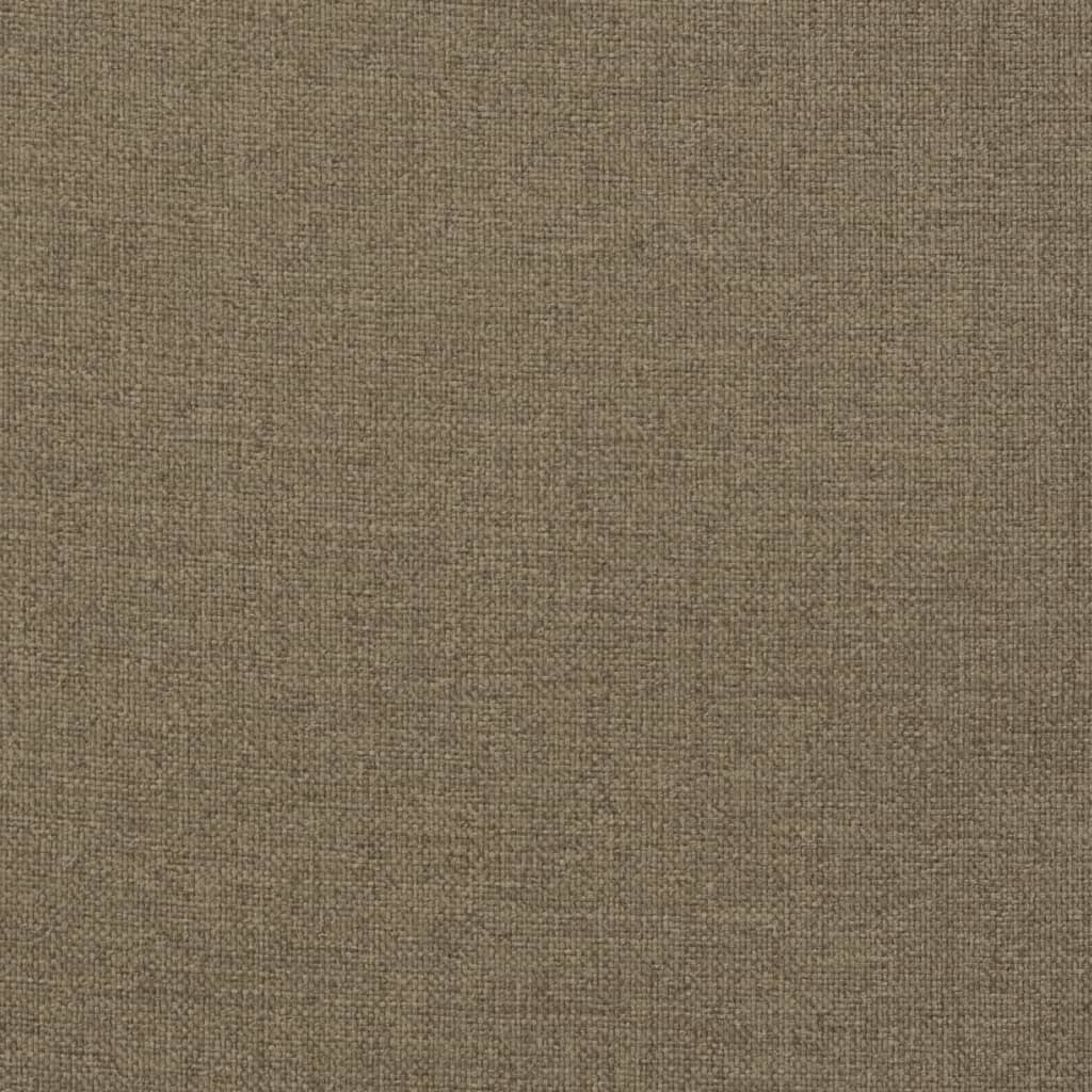 2 db tópszínű szövet magas háttámlájú székpárna 120x50x4 cm