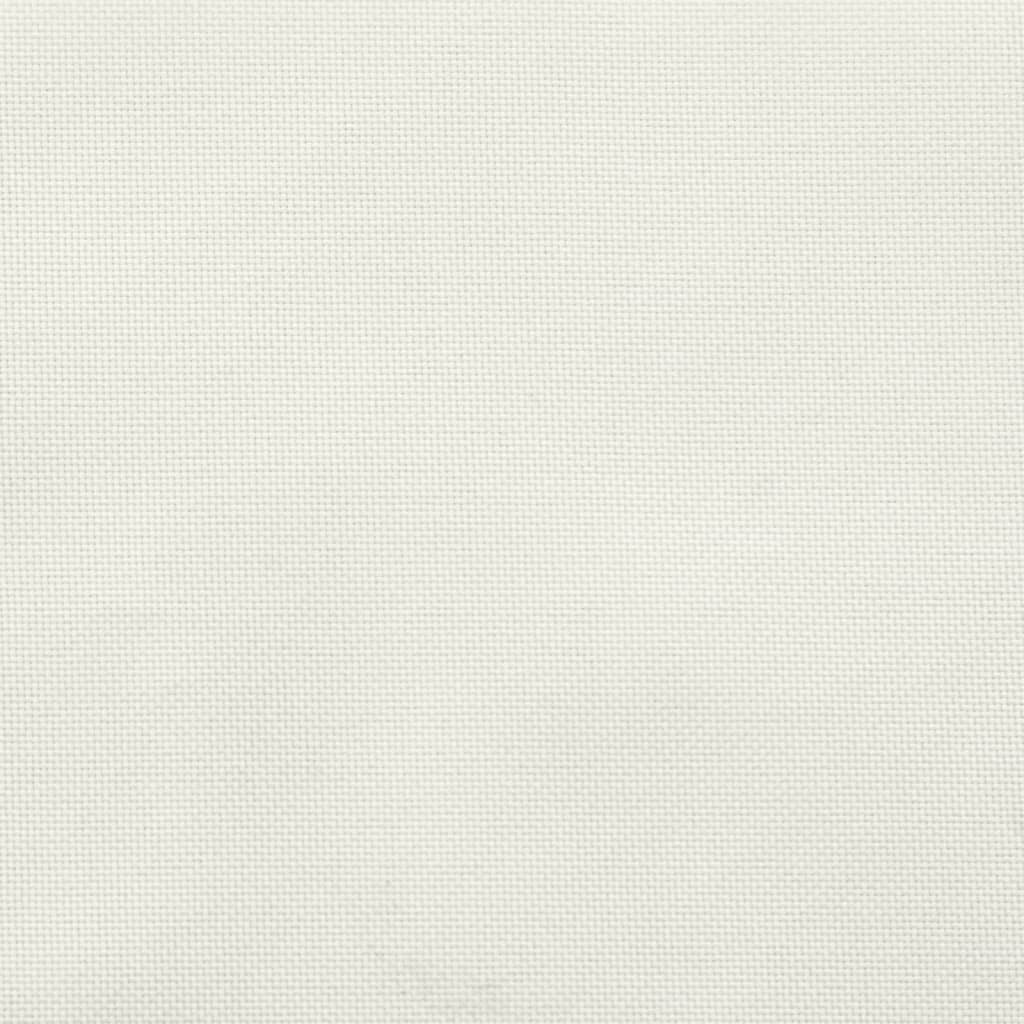 4 db melange krémszínű szövet háttámlás székpárna 100x50x4 cm