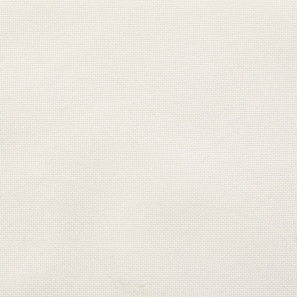 melange krémszínű szövet napozóágy párna 200 x 60 x 4 cm