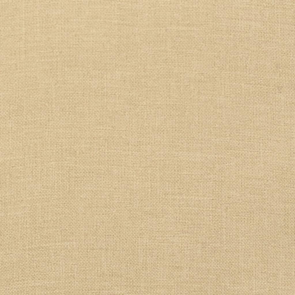 melange bézs szövet napozóágy párna 200 x 70 x 4 cm