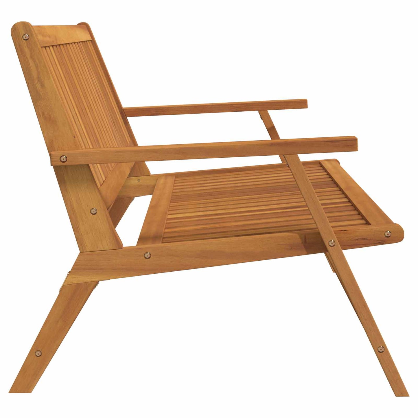 Pihenőpad Barna 122 x 78 x 73 cm Tömör Akácfa