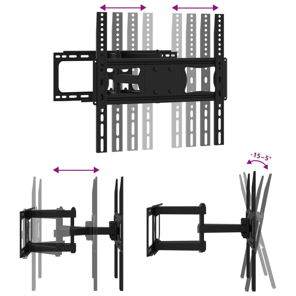 fali TV-állvány 26"-70" képernyőhöz max VESA 400 x 400 mm 40 kg