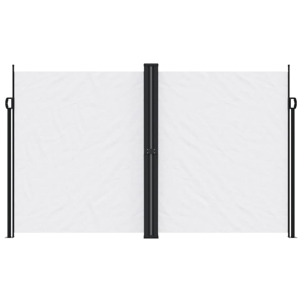 fehér behúzható oldalsó napellenző 200 x 600 cm