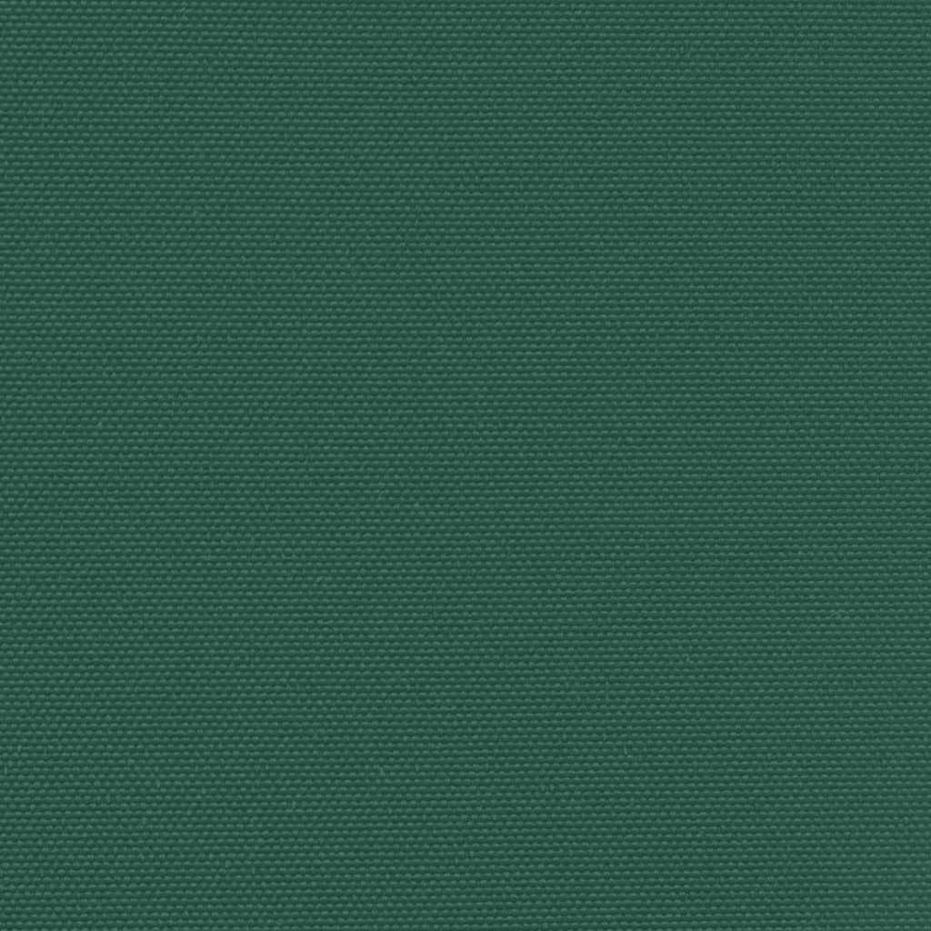 sötétzöld behúzható oldalsó napellenző 120 x 1200 cm