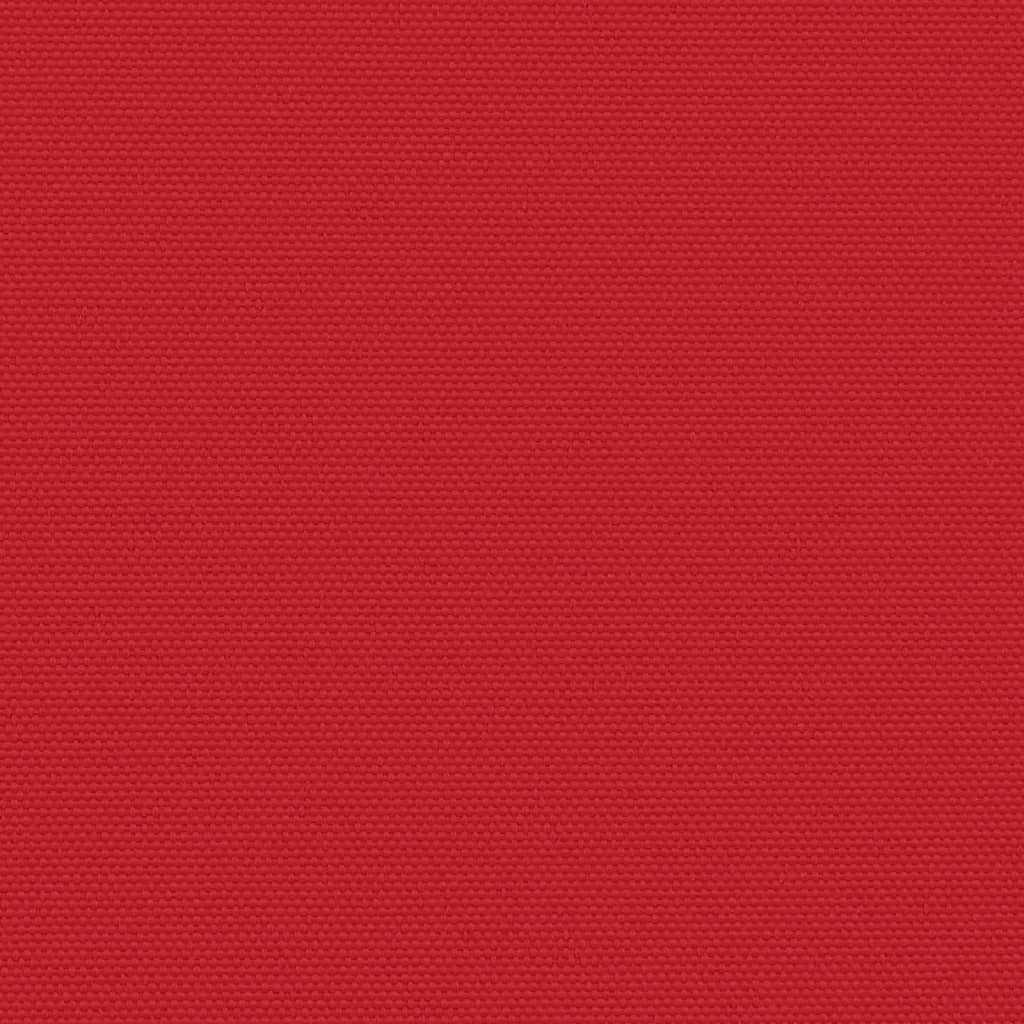 piros behúzható oldalsó napellenző 180 x 1200 cm