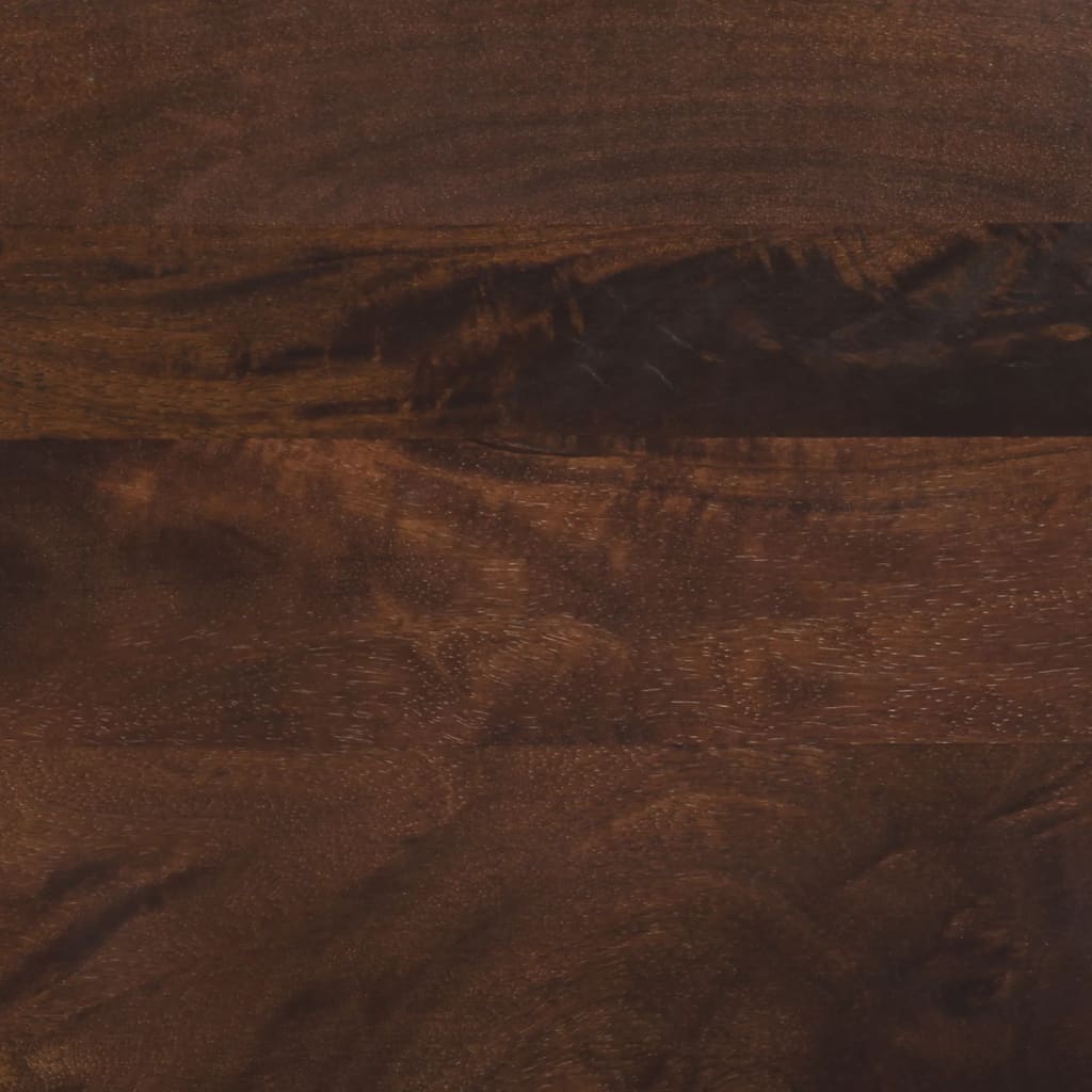 barna tömör mangófa TV-szekrény 70 x 34 x 46 cm