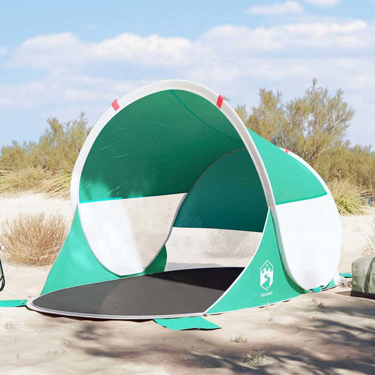 tengerzöld vízálló felugró strandsátor
