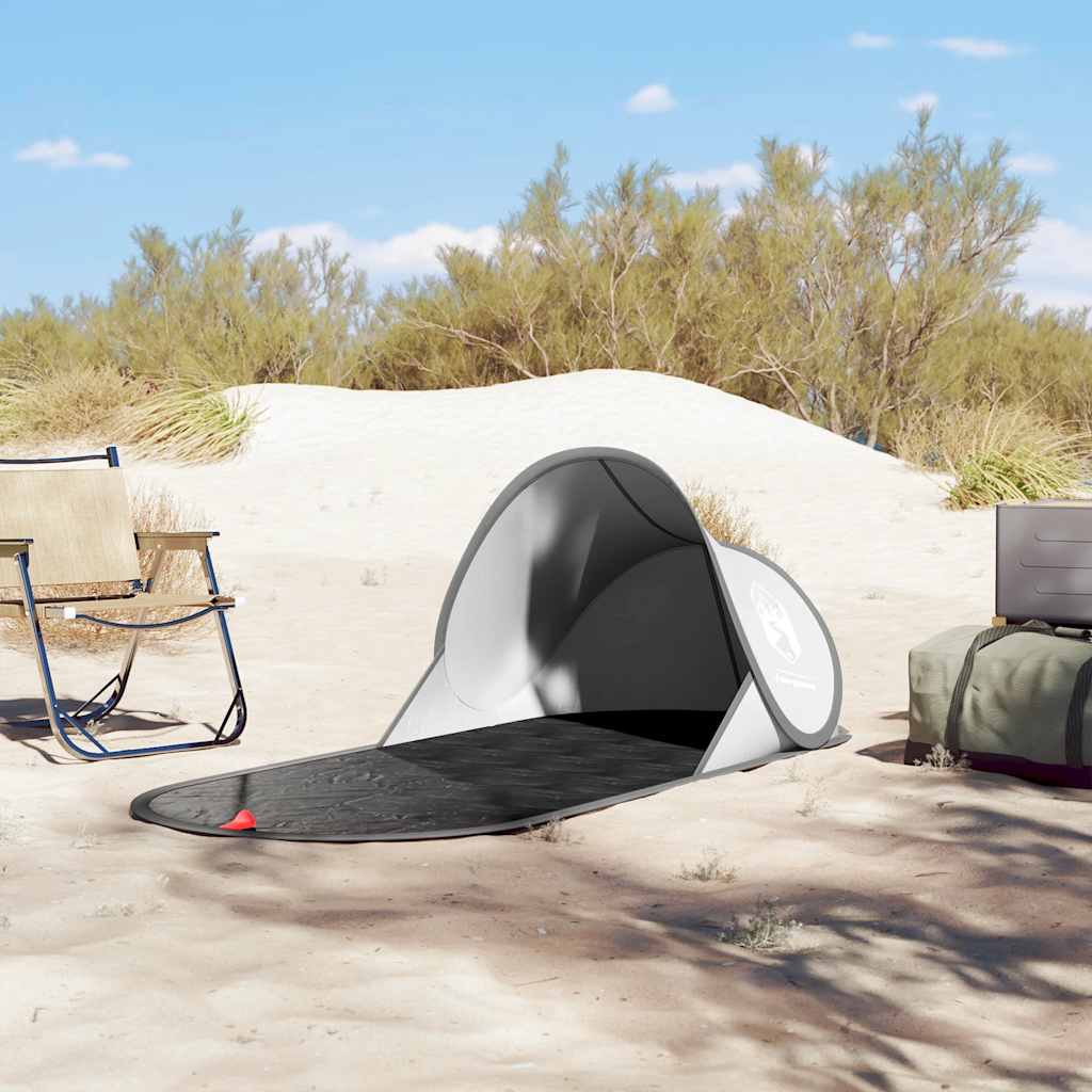 szürke vízálló felugró strandsátor