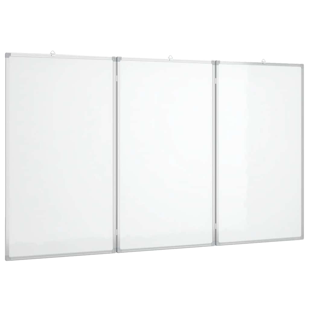 összecsukható alumínium mágnestábla 120x80x1,7 cm
