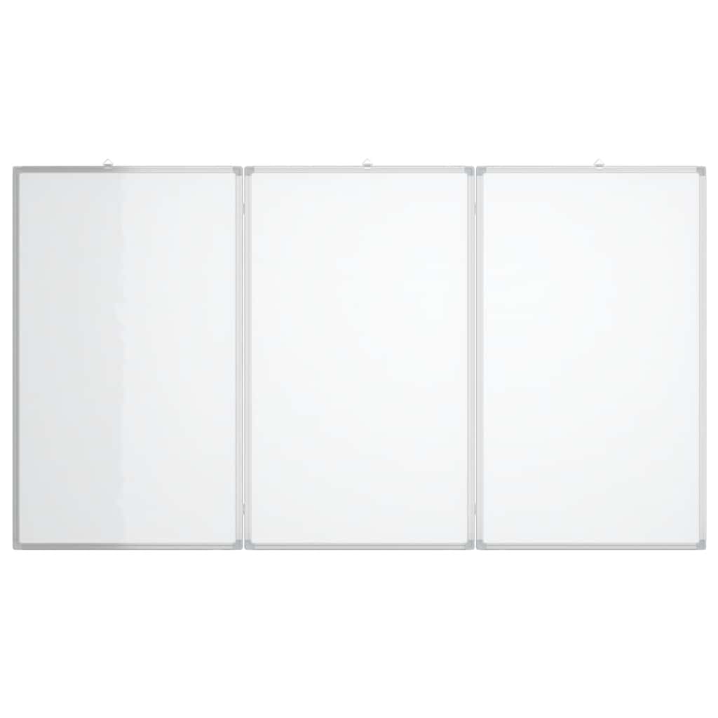 összecsukható alumínium mágnestábla 120x100x1,7 cm