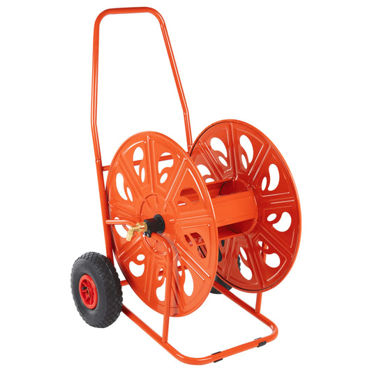 acél kerekes tömlődob 140 m 3/4"-es tömlőhöz