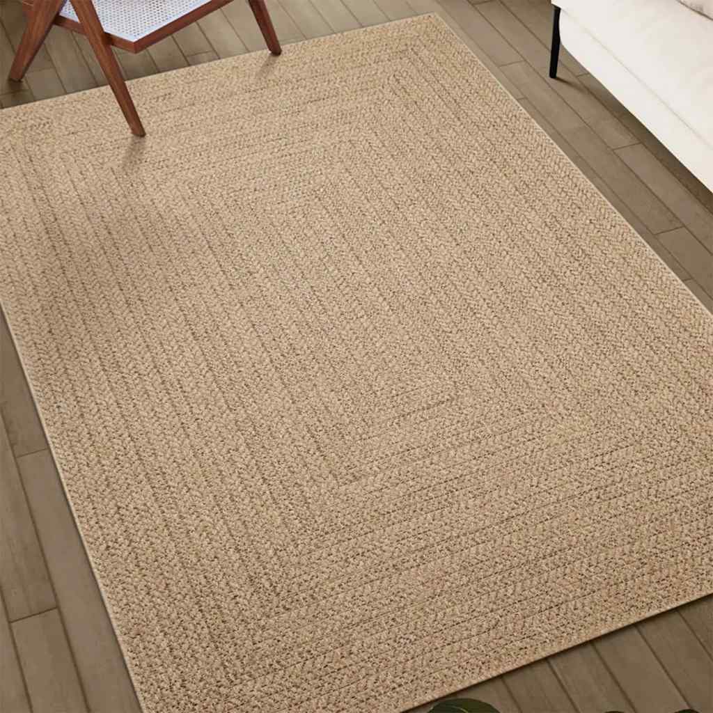 ZIZUR juta hatású beltéri és kültéri szőnyeg 200x200 cm