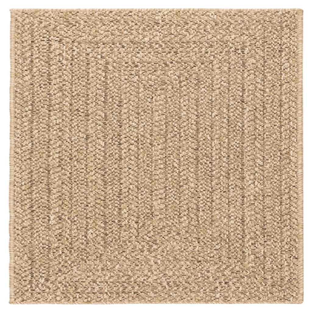 ZIZUR juta hatású beltéri és kültéri szőnyeg 200x200 cm