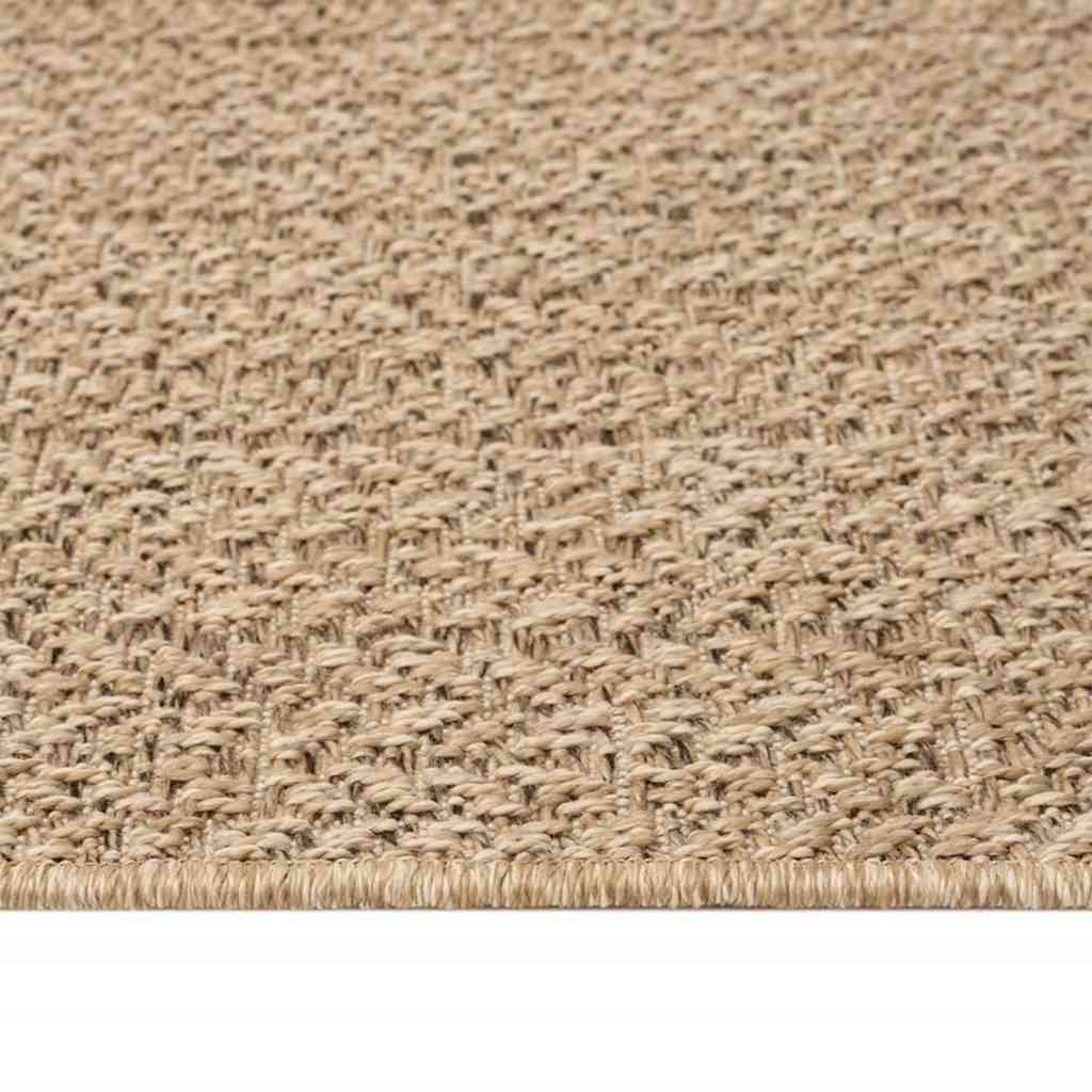 ZIZUR juta hatású beltéri és kültéri szőnyeg 200x200 cm